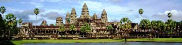 le temple d’Angkor Wat de la province de Siem Reap sa construction a pris 30 ans